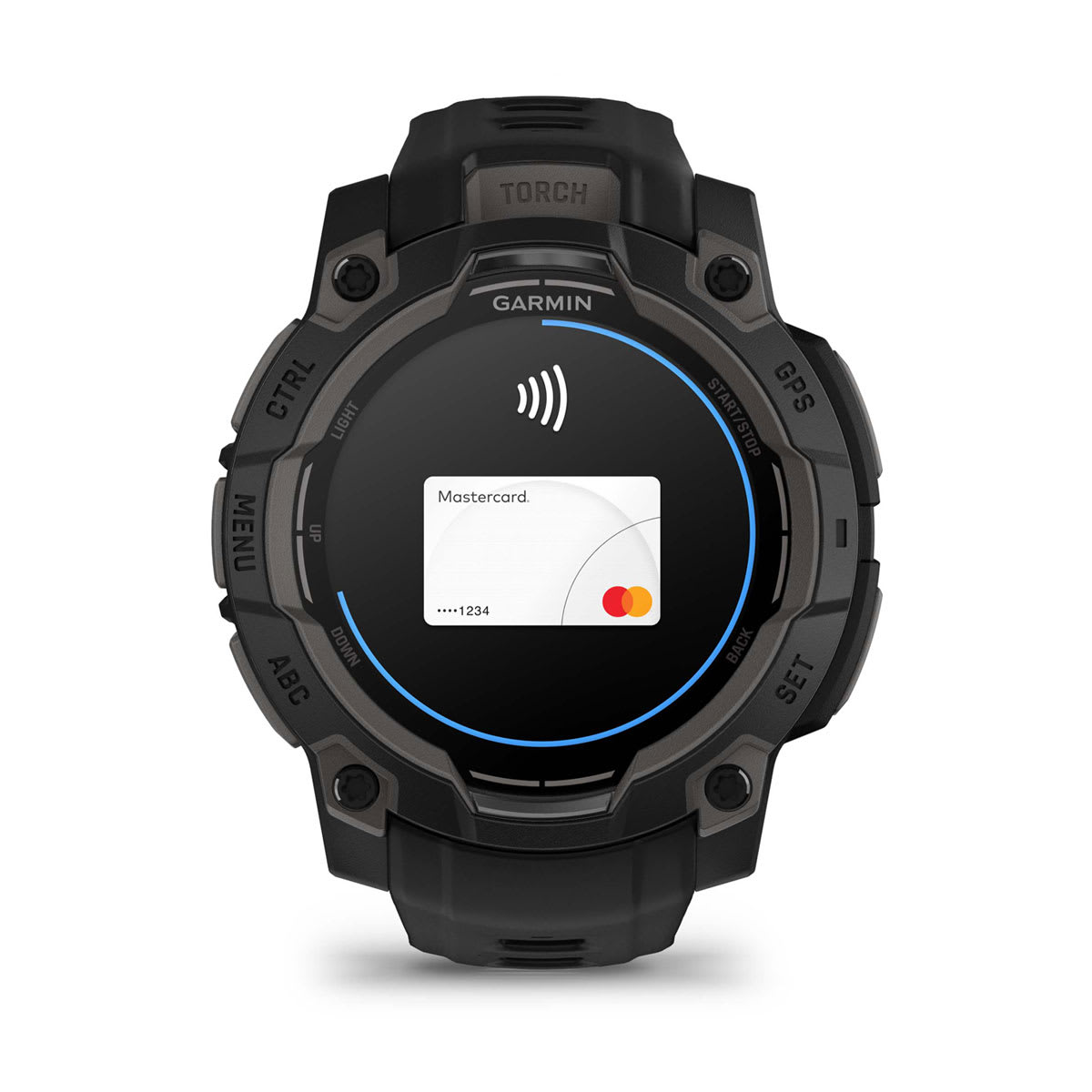 Instinct® 3 – 45 mm, AMOLED Black with Black Band
