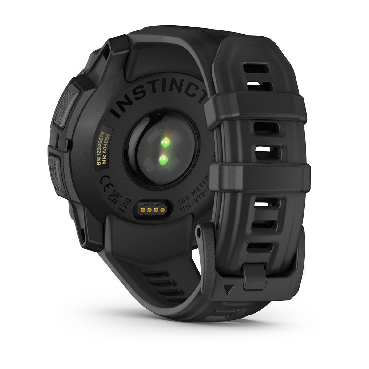 Instinct® 3 – 45 mm, AMOLED Black with Black Band