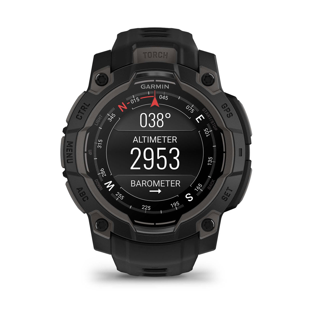 Instinct® 3 – 45 mm, AMOLED Black with Black Band