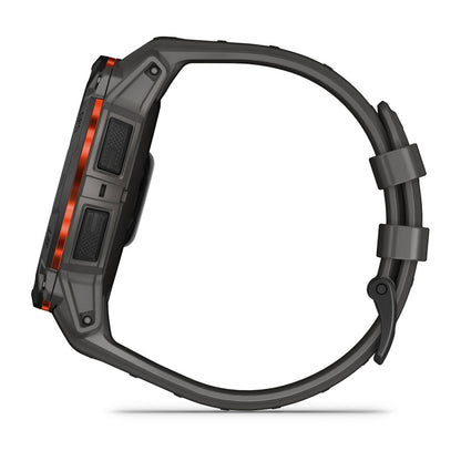 Instinct® 3 – 50 mm, Solar Black with Charcoal Band