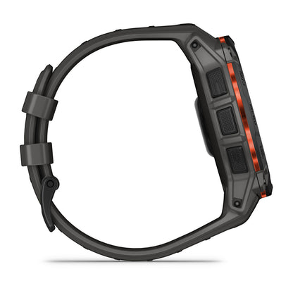 Instinct® 3 – 50 mm, Solar Black with Charcoal Band