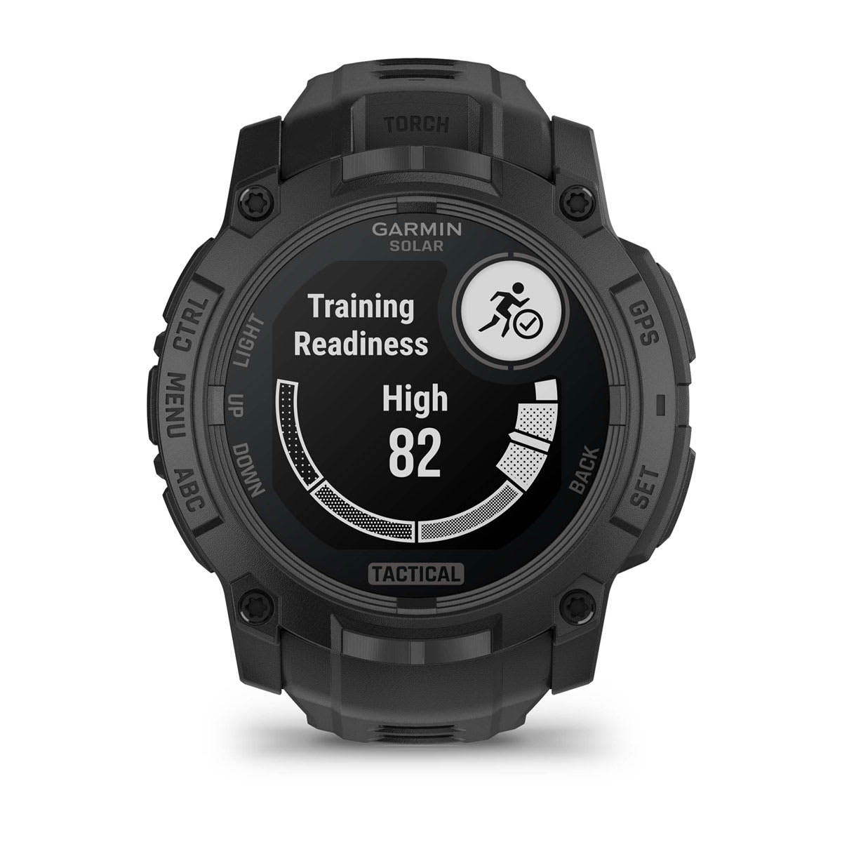 Instinct® 3 – 50 mm, Solar, Tactical Edition Black with Black Band