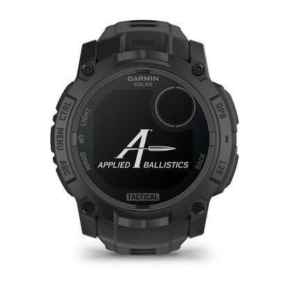Instinct® 3 – 50 mm, Solar, Tactical Edition Black with Black Band