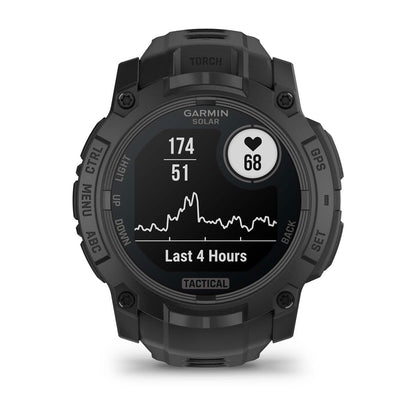 Instinct® 3 – 50 mm, Solar, Tactical Edition Black with Black Band