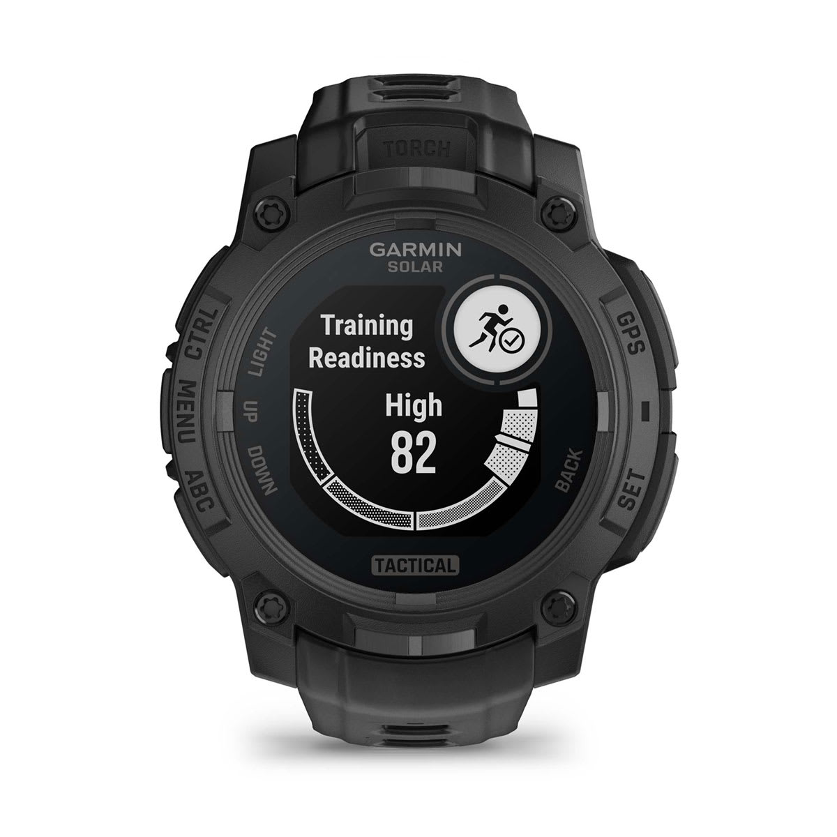 Instinct® 3 – 45 mm, Solar, Tactical Edition Black with Black Band
