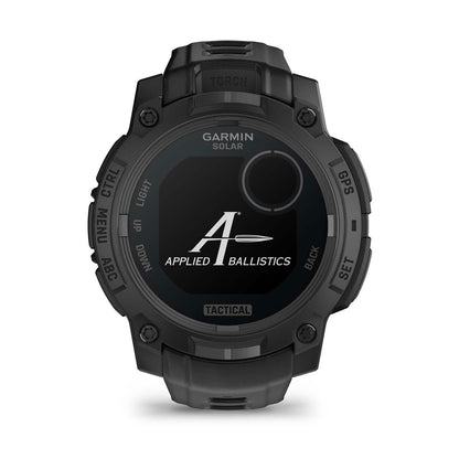 Instinct® 3 – 45 mm, Solar, Tactical Edition Black with Black Band