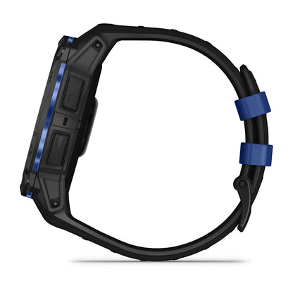 Instinct® 3 – 50 mm, AMOLED Black with Black/Bolt Blue Band