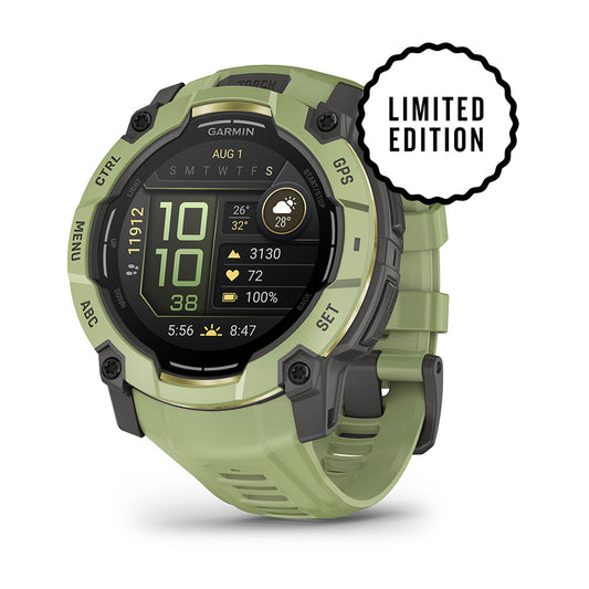 Instinct® 3 – 50 mm, AMOLED Fern Green with Fern Green Band