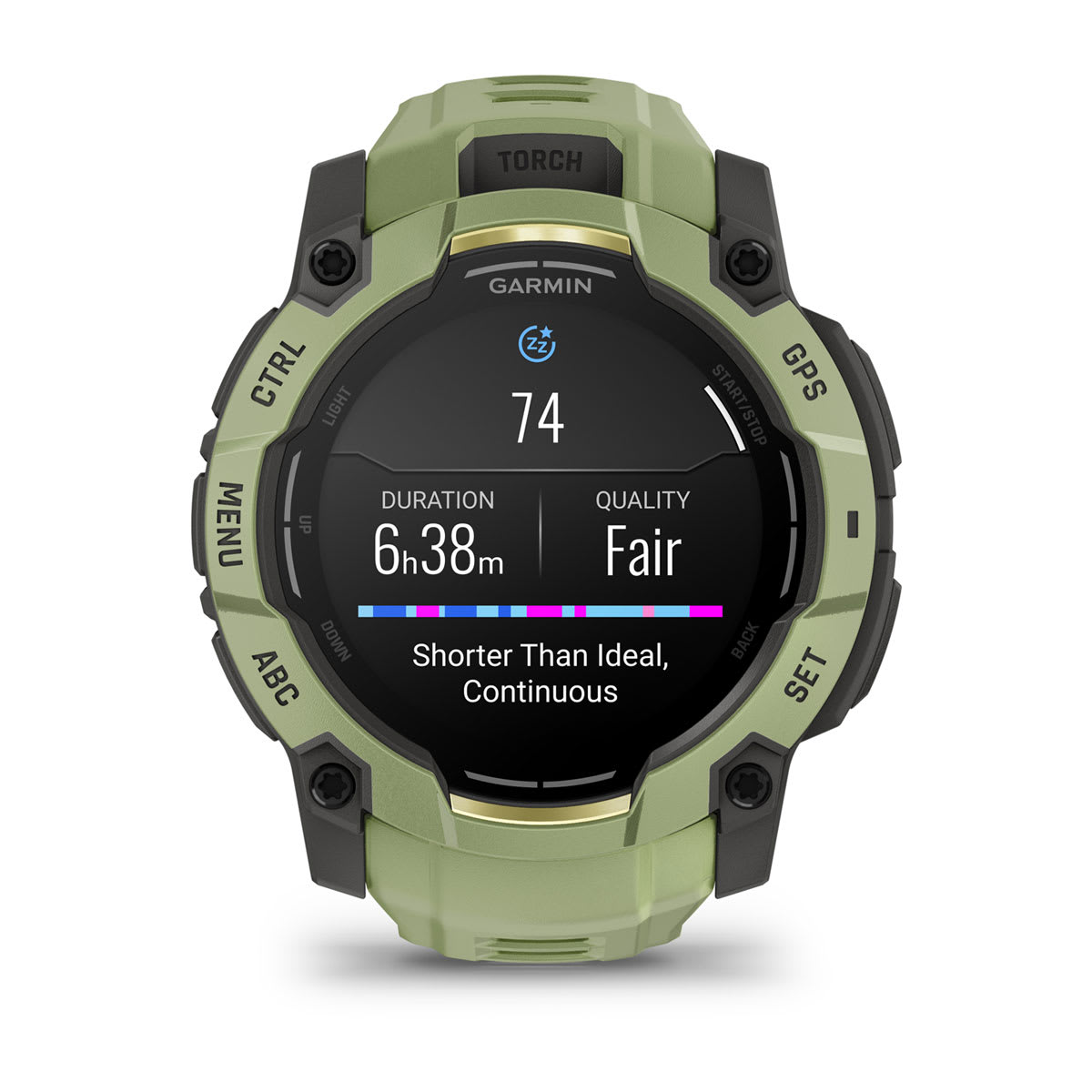 Instinct® 3 – 50 mm, AMOLED Fern Green with Fern Green Band