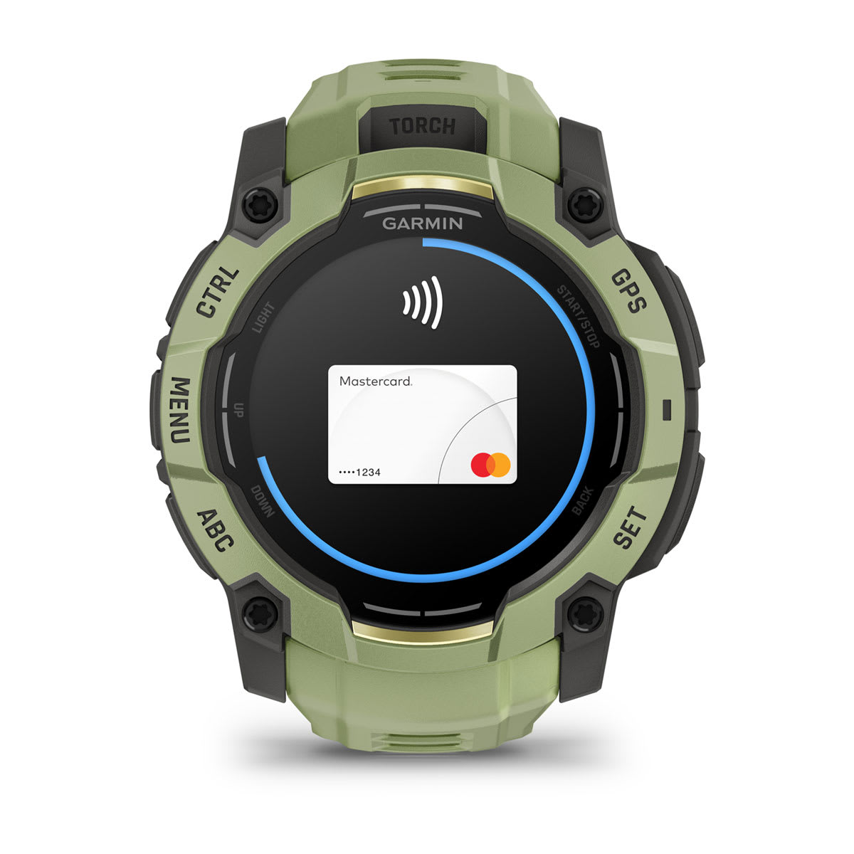 Instinct® 3 – 50 mm, AMOLED Fern Green with Fern Green Band