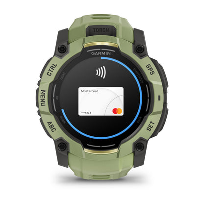 Instinct® 3 – 50 mm, AMOLED Fern Green with Fern Green Band