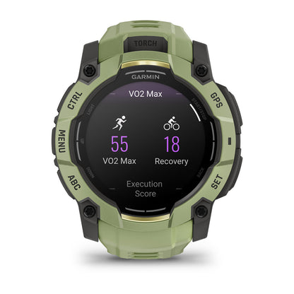 Instinct® 3 – 50 mm, AMOLED Fern Green with Fern Green Band