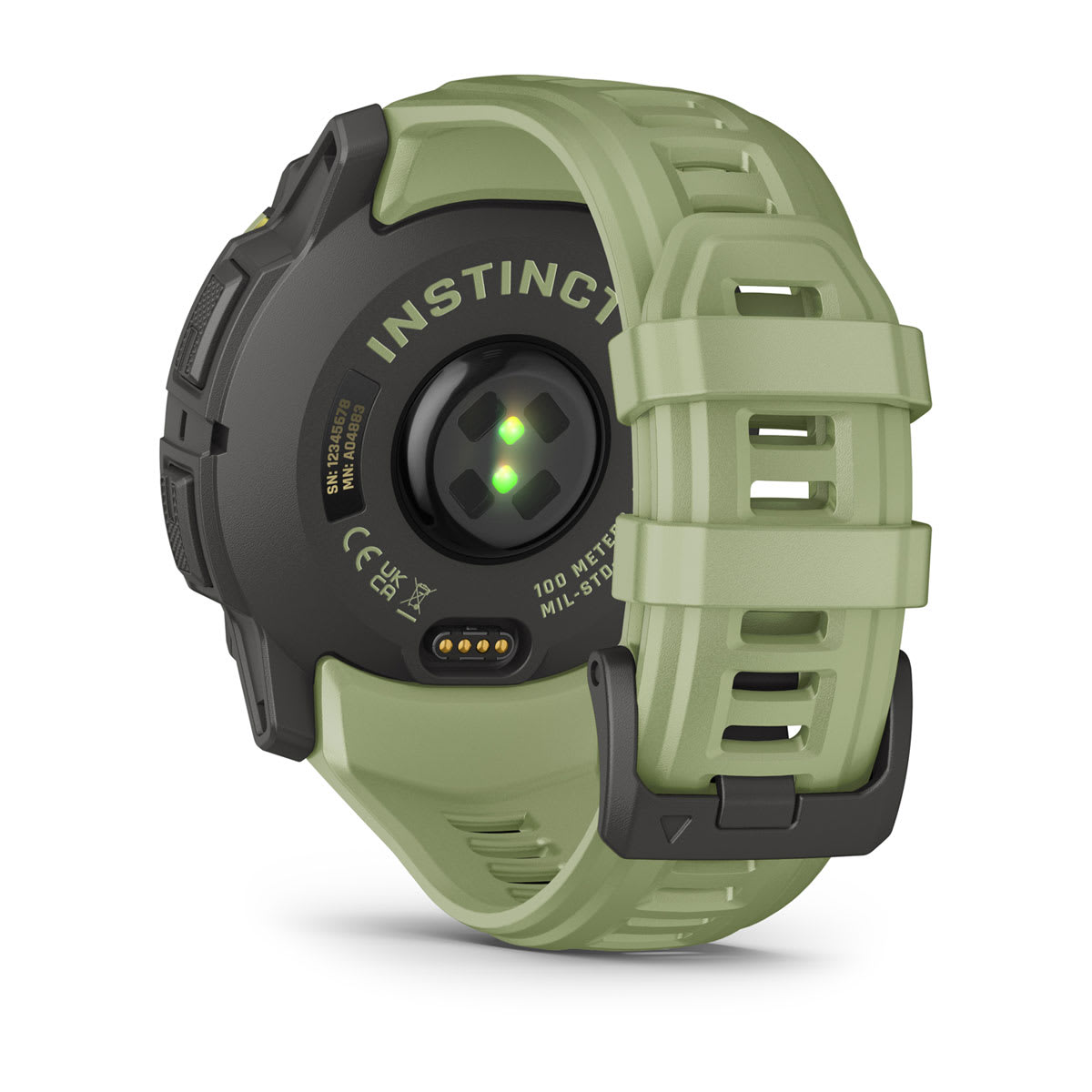 Instinct® 3 – 50 mm, AMOLED Fern Green with Fern Green Band