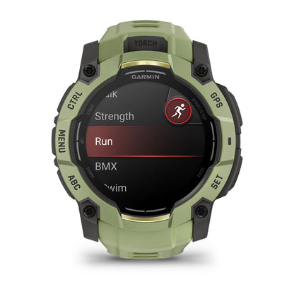 Instinct® 3 – 50 mm, AMOLED Fern Green with Fern Green Band