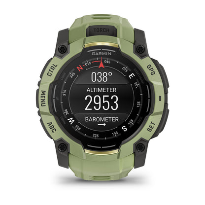 Instinct® 3 – 50 mm, AMOLED Fern Green with Fern Green Band