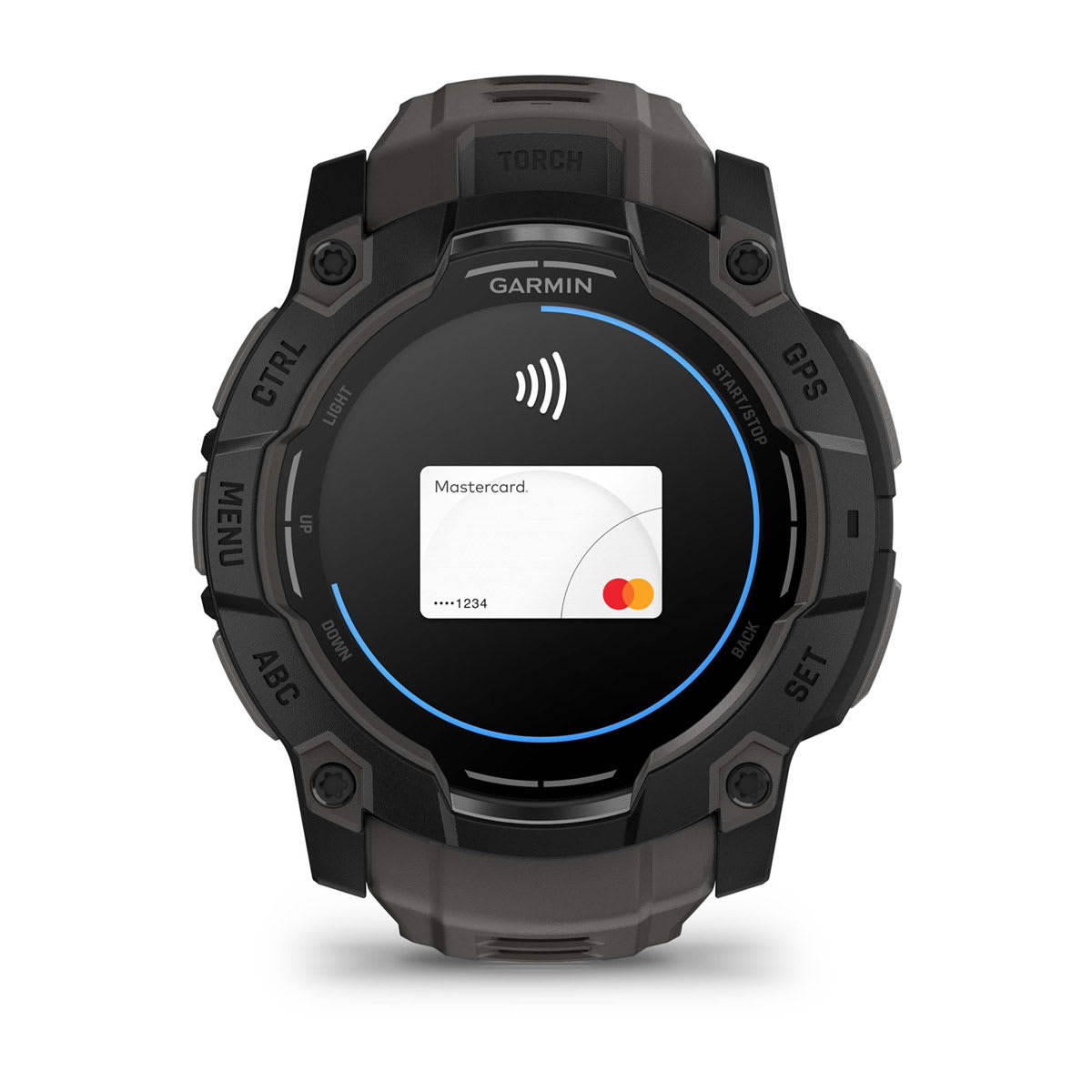 Instinct® 3 – 50 mm, AMOLED Black with Charcoal Band