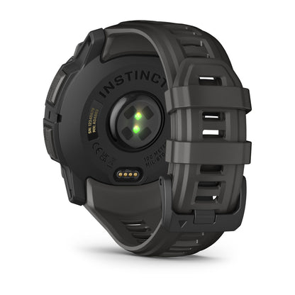 Instinct® 3 – 50 mm, AMOLED Black with Charcoal Band