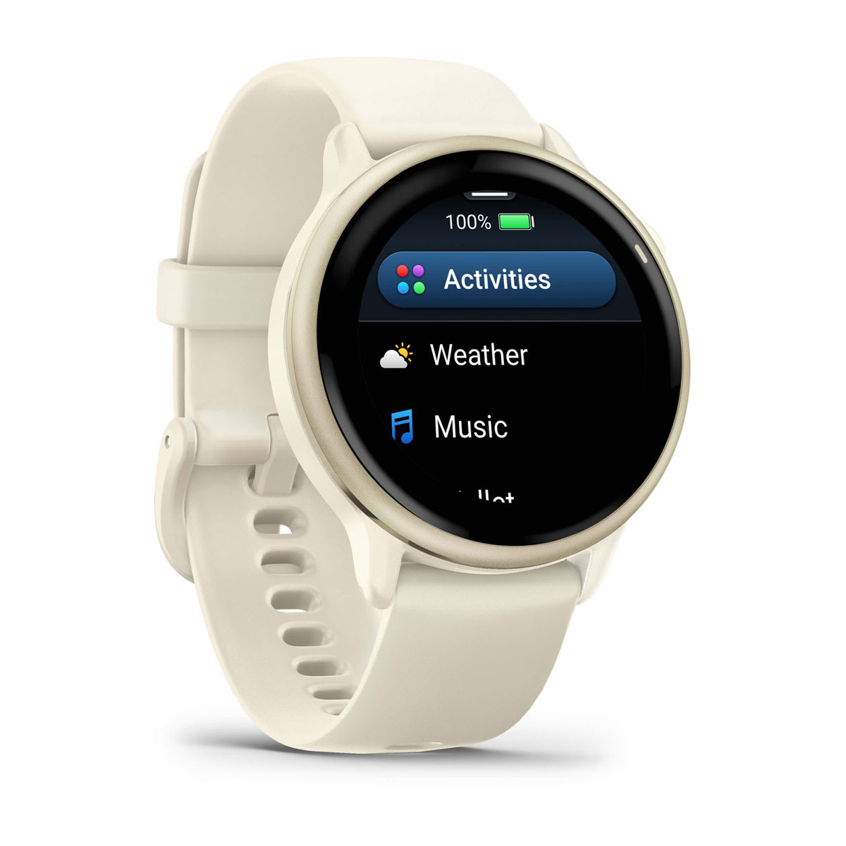 vívoactive® 6 Lunar Gold with Bone Band