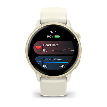 vívoactive® 6 Lunar Gold with Bone Band