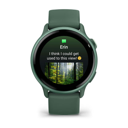vívoactive® 6 Metallic Jasper Green with Jasper Green Band