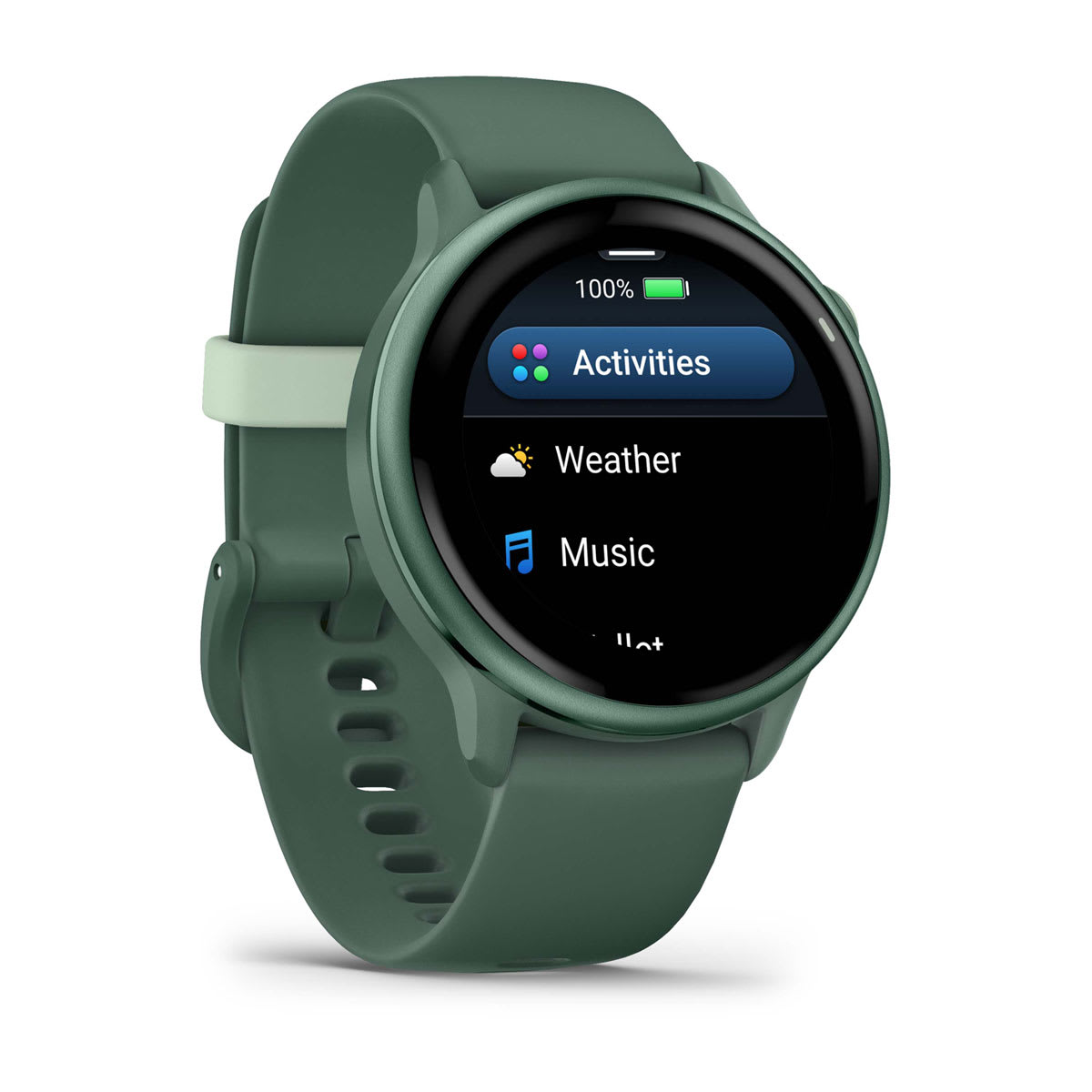 vívoactive® 6 Metallic Jasper Green with Jasper Green Band