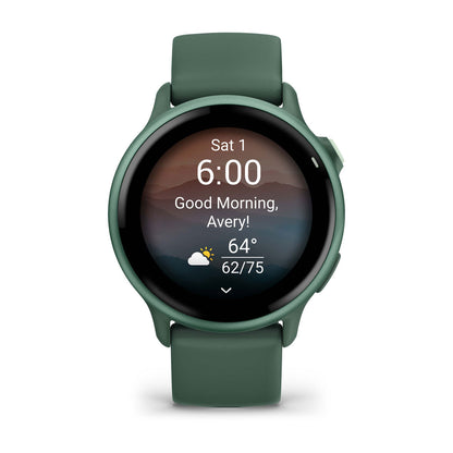 vívoactive® 6 Metallic Jasper Green with Jasper Green Band