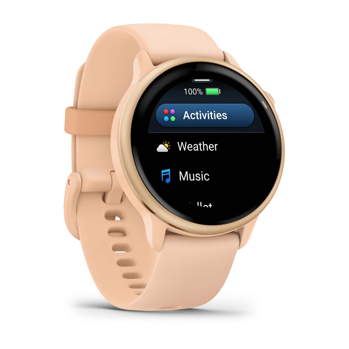 vívoactive® 6 Metallic Pink Dawn with Pink Dawn Band