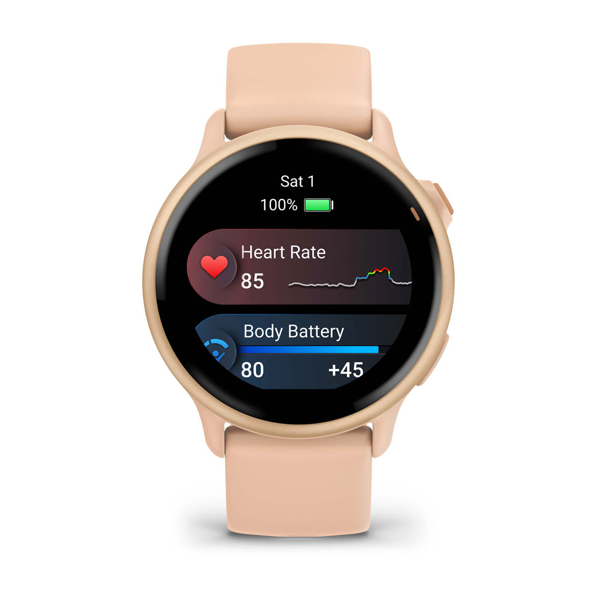 vívoactive® 6 Metallic Pink Dawn with Pink Dawn Band