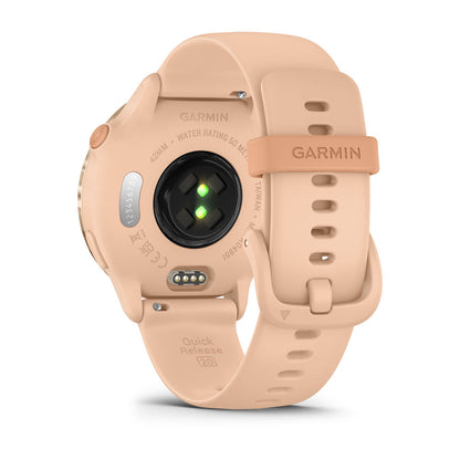 vívoactive® 6 Metallic Pink Dawn with Pink Dawn Band