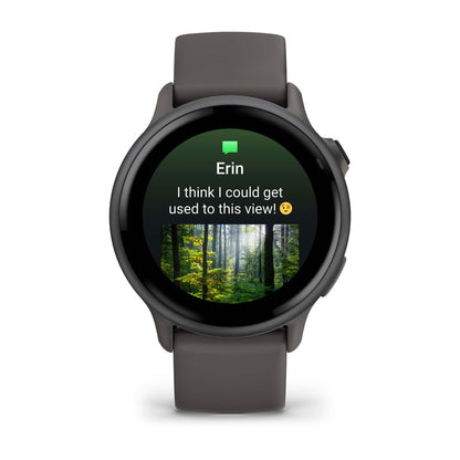 vívoactive® 6 Slate with Pebble Gray Band