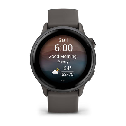 vívoactive® 6 Slate with Pebble Gray Band