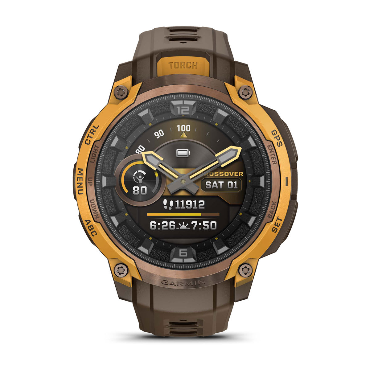 Instinct® Crossover AMOLED Bronze/Sunburst