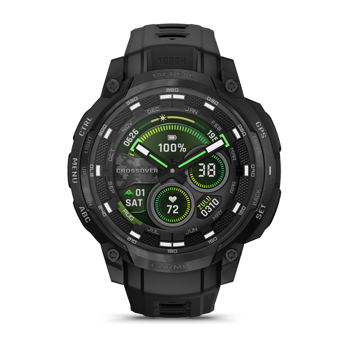 Instinct® Crossover AMOLED - Tactical Edition Black