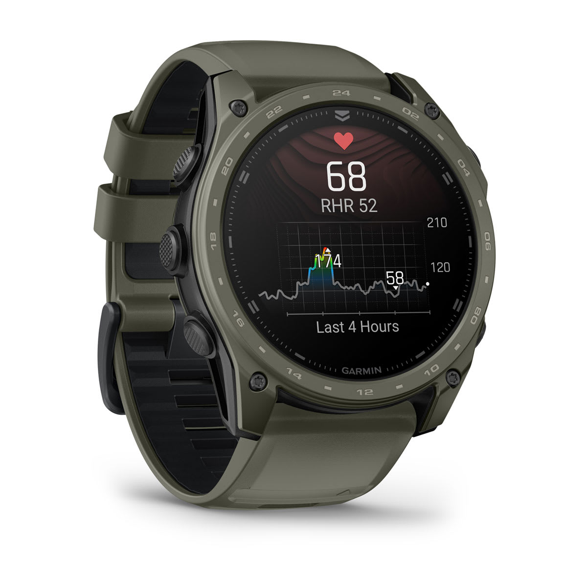 tactix® 8 – 51 mm, AMOLED, Cerakote® Coating Includes Applied Ballistics Ultralight™ Solver and Olive Drab Cerakote® Coating