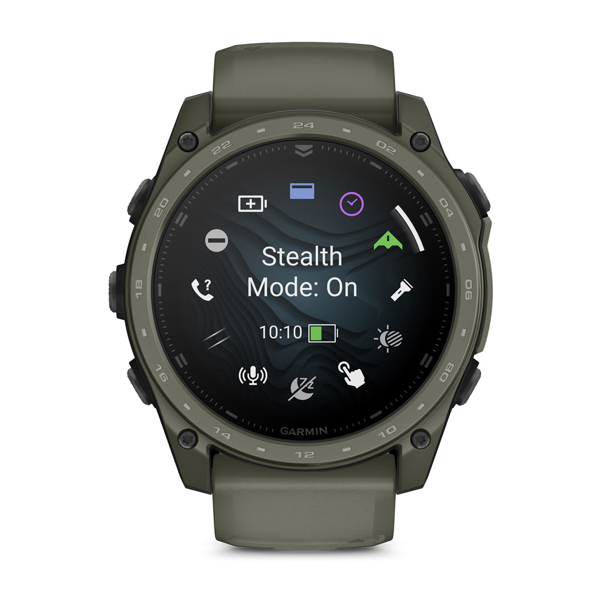 tactix® 8 – 51 mm, AMOLED, Cerakote® Coating Includes Applied Ballistics Ultralight™ Solver and Olive Drab Cerakote® Coating