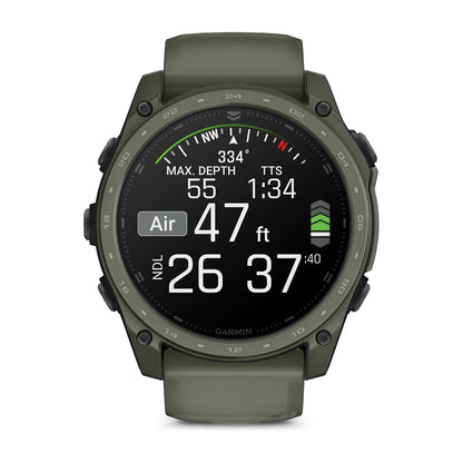 tactix® 8 – 51 mm, AMOLED, Cerakote® Coating Includes Applied Ballistics Ultralight™ Solver and Olive Drab Cerakote® Coating