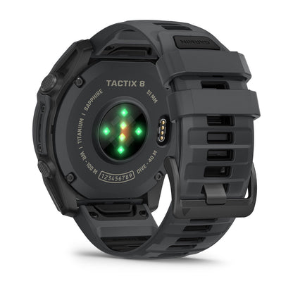 tactix® 8 – 51 mm, AMOLED, Cerakote® Coating Includes Applied Ballistics Ultralight™ Solver and Slate Gray Cerakote® Coating