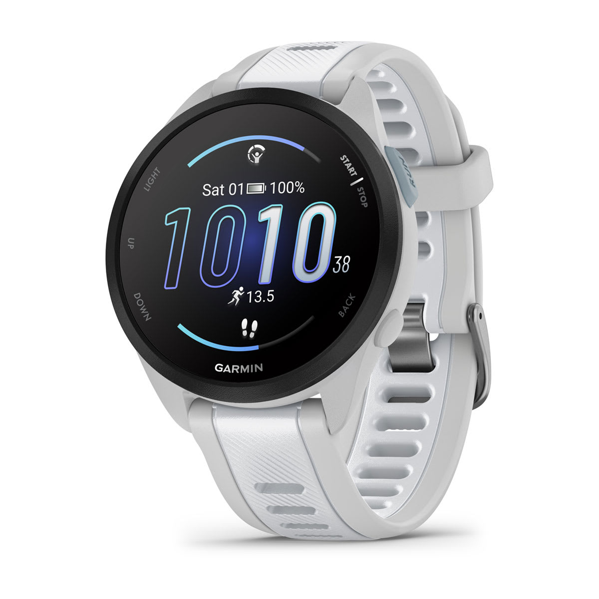 Forerunner® 165 Music Mist Gray/Whitestone