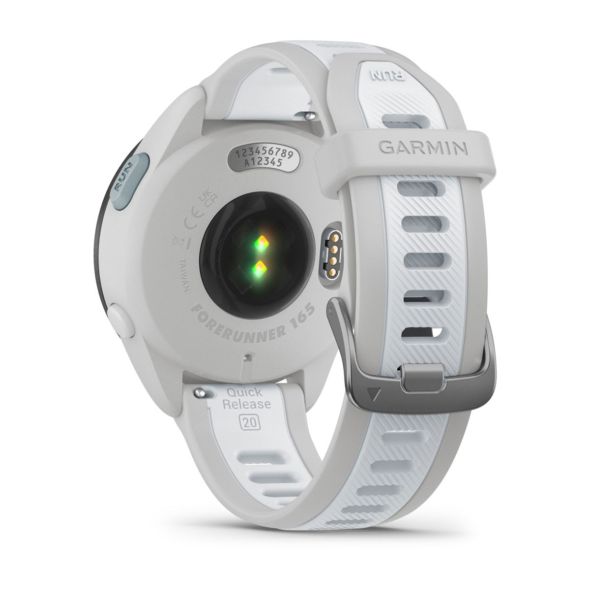 Forerunner® 165 Music Mist Gray/Whitestone