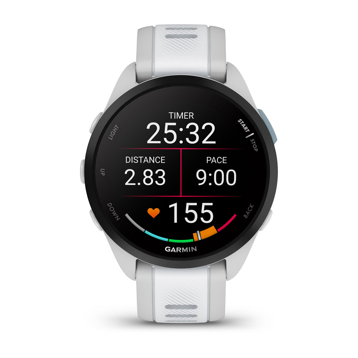 Forerunner® 165 Mist Gray/Whitestone