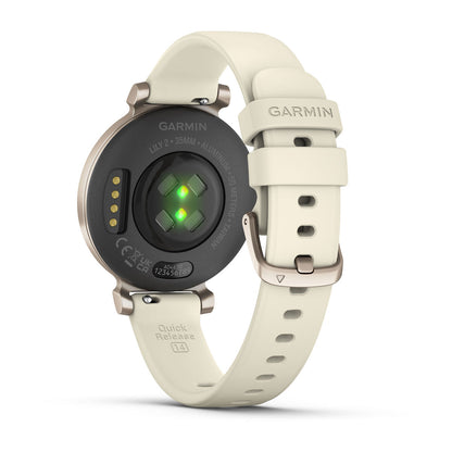 Lily® 2 Cream Gold with Coconut Silicone Band