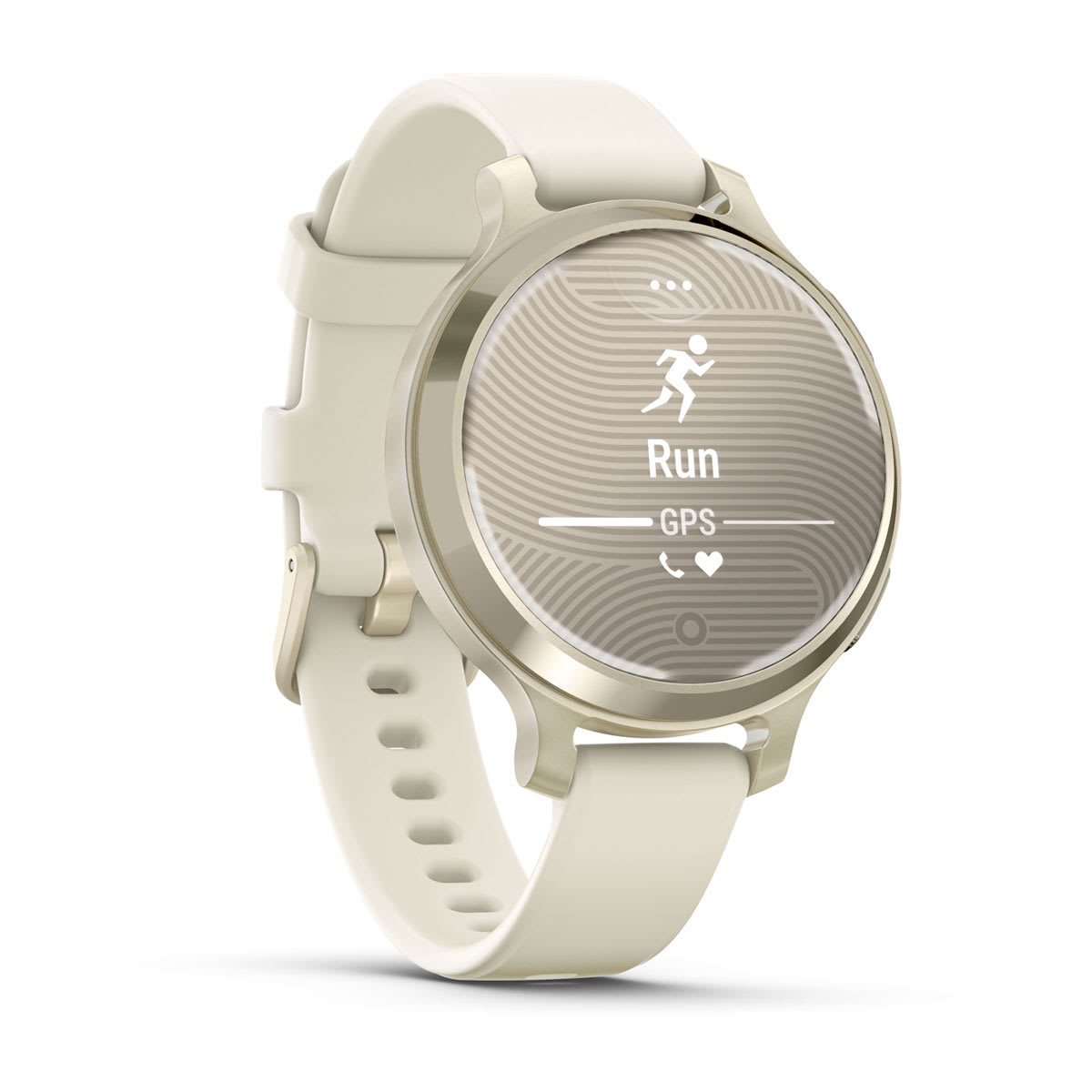 Lily® 2 Active Lunar Gold with Bone Silicone Band