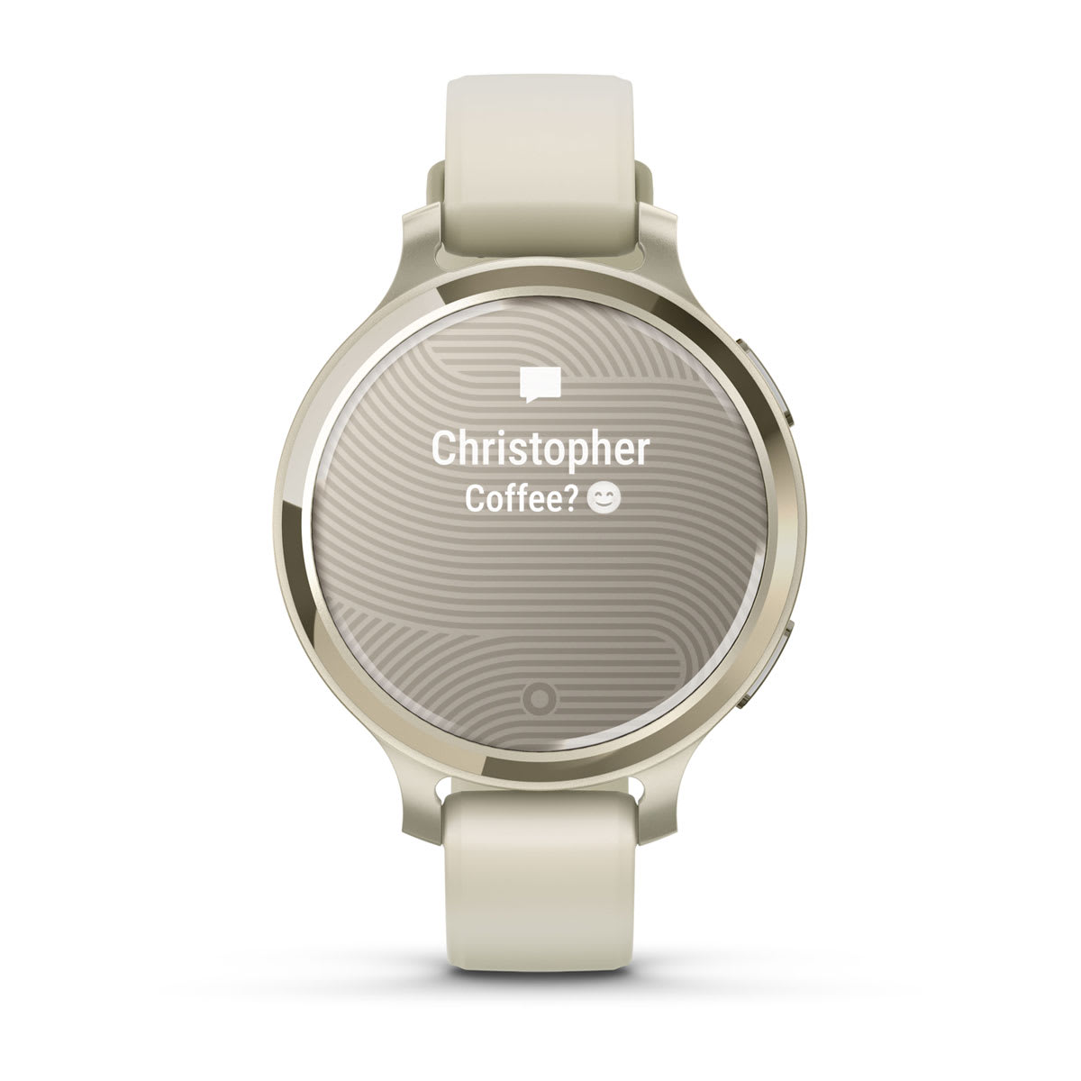 Lily® 2 Active Lunar Gold with Bone Silicone Band