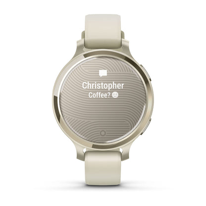 Lily® 2 Active Lunar Gold with Bone Silicone Band