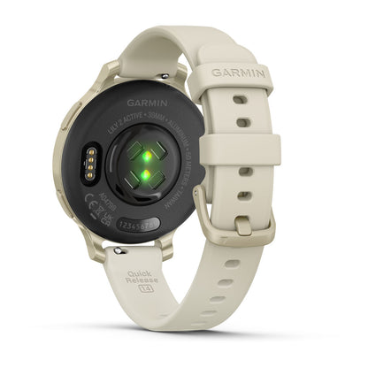 Lily® 2 Active Lunar Gold with Bone Silicone Band