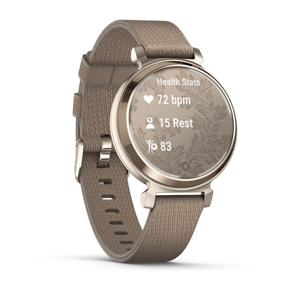 Lily® 2 Classic Cream Gold with Coffee Nylon Band