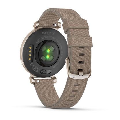 Lily® 2 Classic Cream Gold with Coffee Nylon Band