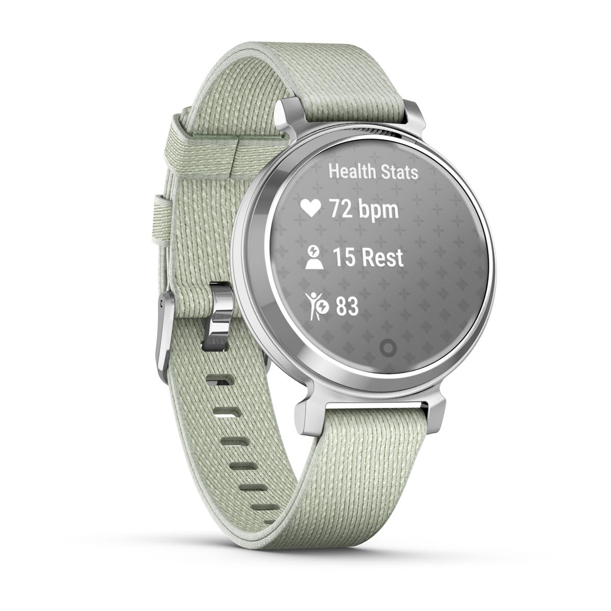 Lily® 2 Classic Silver with Sage Gray Nylon Band
