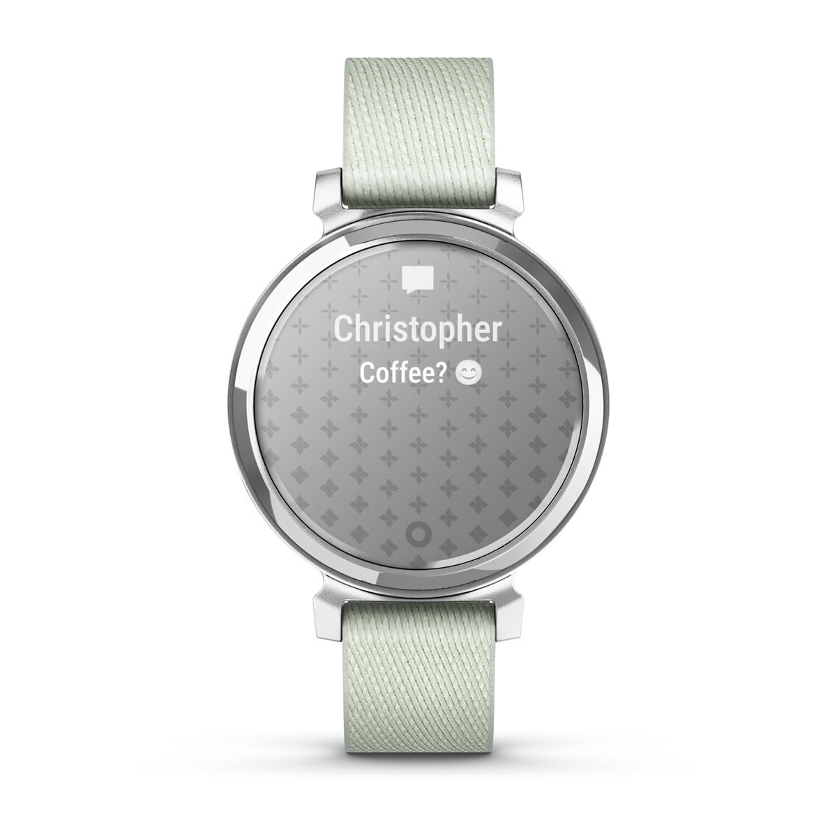 Lily® 2 Classic Silver with Sage Gray Nylon Band