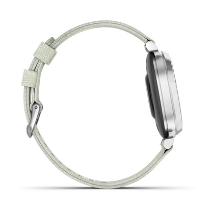 Lily® 2 Classic Silver with Sage Gray Nylon Band